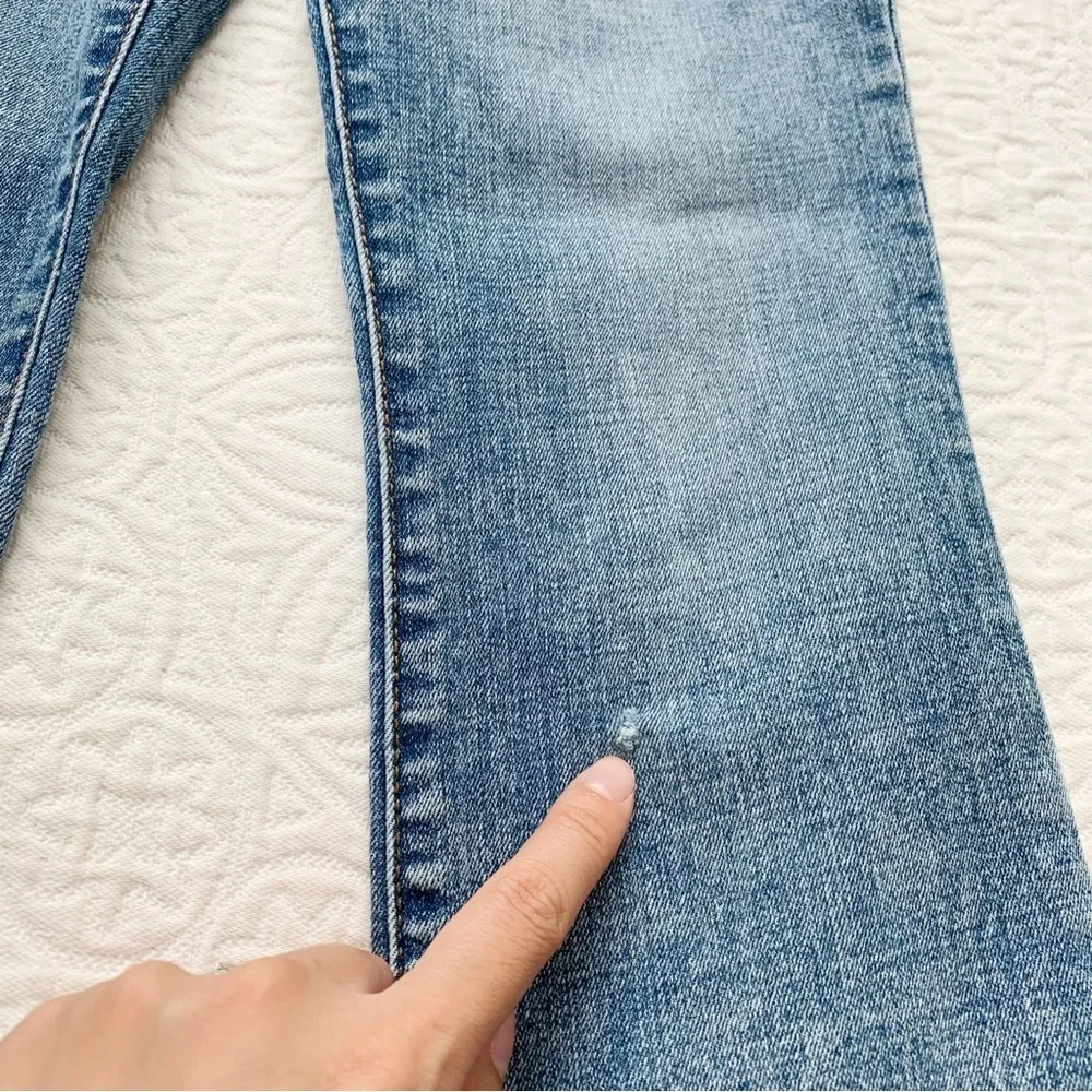 Gap Kids’ High-Rise Ankle Flare Jeans with Stretch, Medium Wash‎